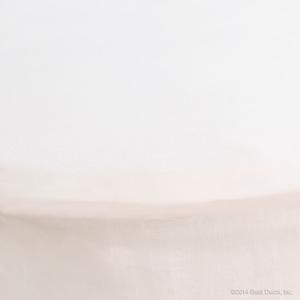 classic round cradle sheet soft white