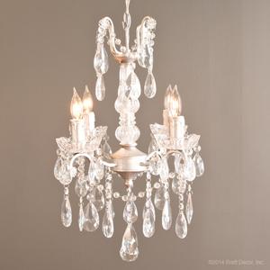 chandeliers pewter crystal beads light