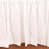 serafina crib skirt - white