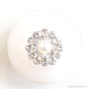 glamour knob knobs bling crystal