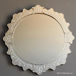 mirrors decor glass beveled clear