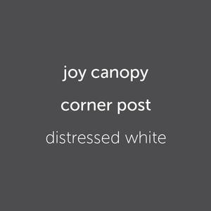 joy canopy pole dis. white