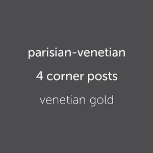 parisian poles (4) vintage gold