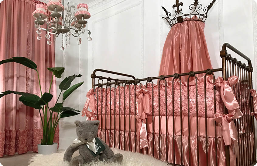 fancy baby beds