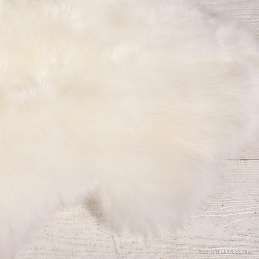 sheep skin fur rugs ivory