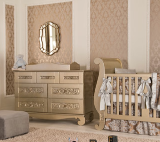 mirror in baby room