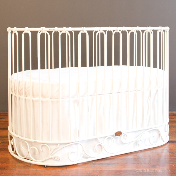 oval cribs for babies