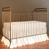 joy baby crib vintage gold