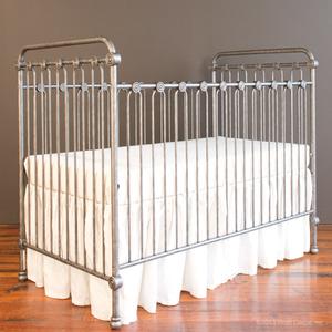 joy baby crib pewter