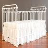 joy baby crib distressed white