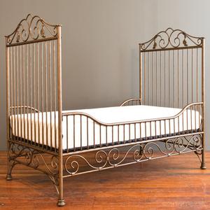 casablanca toddler bed kit vintage gold