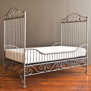 casablanca toddler bed kit pewter