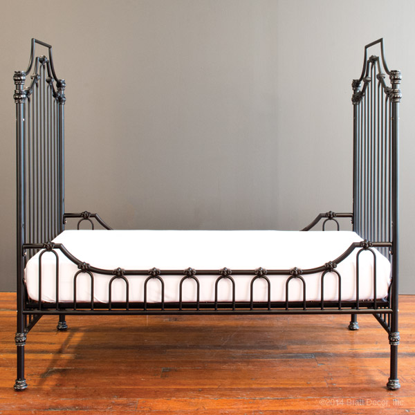 Parisian Toddler Bed Kit Distressed Black