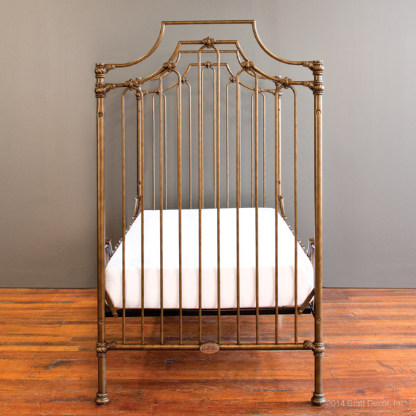 parisian toddler bed kit vintage gold