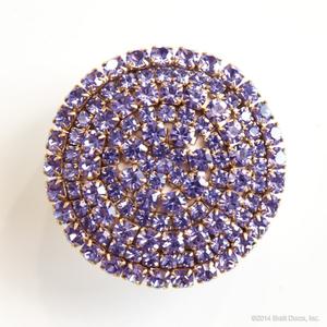 glamour knob - lavender bling