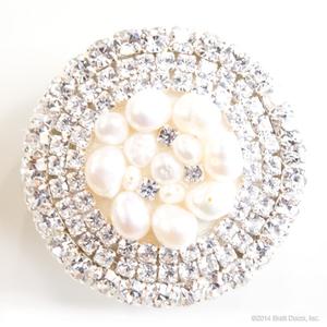 glamour knob - ivory pearl
