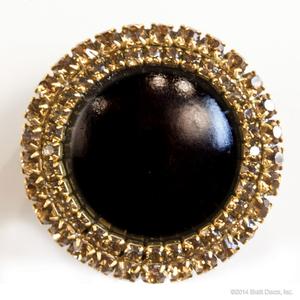 glamour knob knobs bling crystal