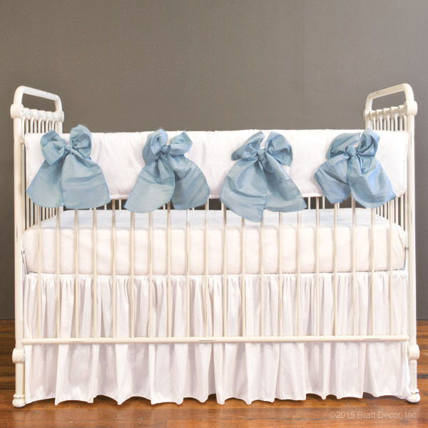 Serafina Crib Rail Cover White