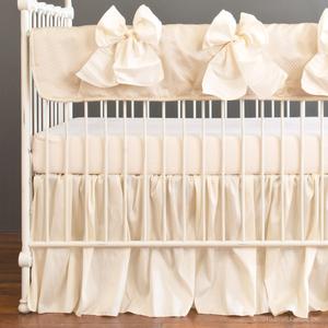 avery crib bedding - crib rail cover