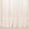 gia's rose curtain panels set of 2 white