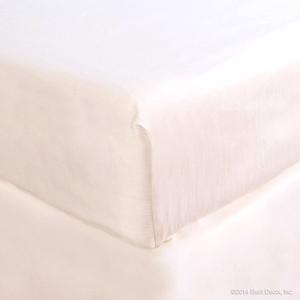 luxury cotton crib sheet white