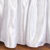 gia's rose j'adore crib skirt - white