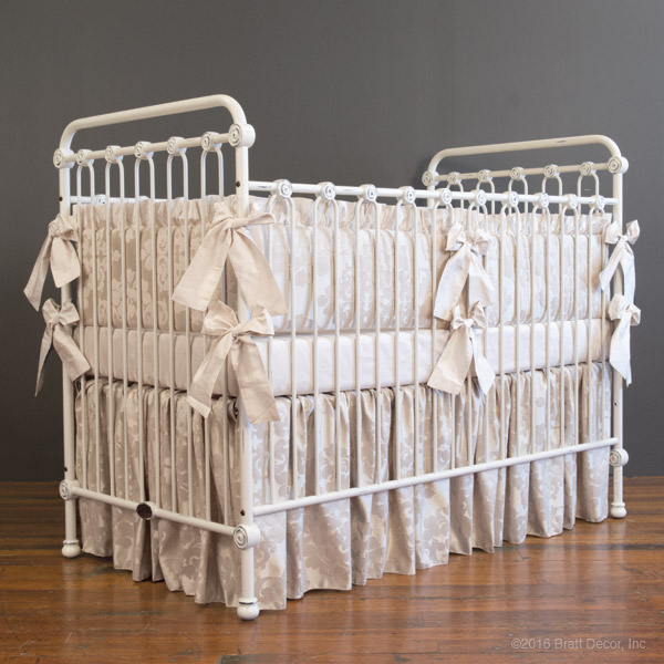 Ivory Crib Skirt 56