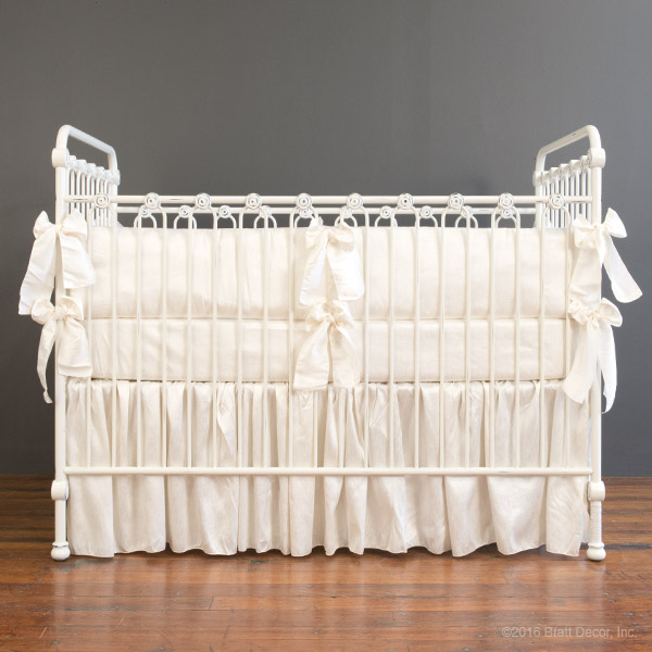 cream nursery bedding