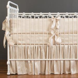 elegant crib bedding