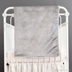 silver plush neutral girl pram