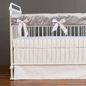 allie crib rail cover set