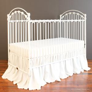 venetian II baby crib dist white