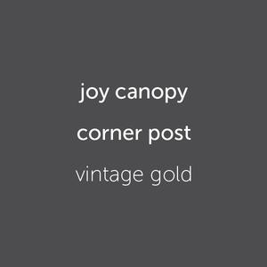 joy canopy pole vin. gold