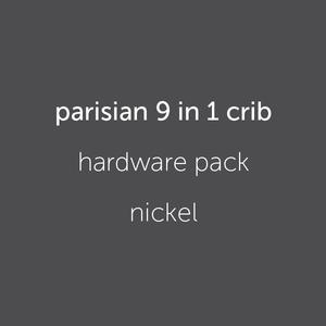 parisian hardware pack nickel