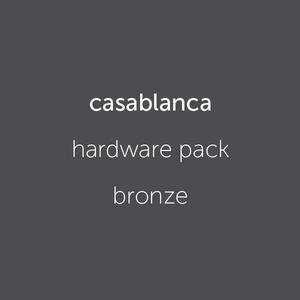 casablanca hardware pack bronze