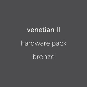 venetian II hardware pack bronze