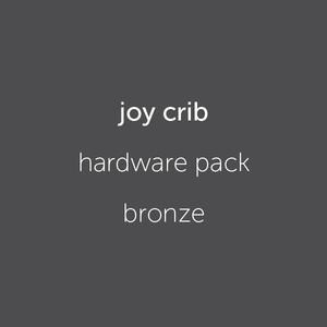 joy crib hardware pack bronze